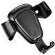 Автотримач для телефона Baseus Gravity Car Mount Black (SUYL-01)