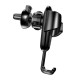 Автотримач для телефона Baseus Gravity Car Mount Black (SUYL-01)