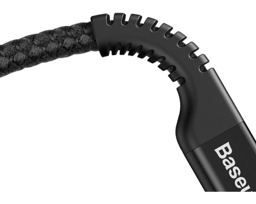 Кабель Baseus Fish eye Spring Data Cable Lightning 1m Black (CALSR-01) Кабель Baseus Fish eye Spring Data Cable Lightning 1m Black (CALSR-01)