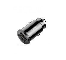 Автомобільний зарядний пристрій Baseus Grain Pro Car Charger (Dual USB 4.8A ) Black (CCALLP-01) 