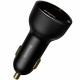 Автомобільний зарядний пристрій Baseus Superme Digital Display PPS Dual Quick Charger Car Charger 100 W Black (CCZX-01)