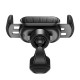 Автотримач для телефона Baseus Steel Cannon pro Solar Electric Car Mount Black (SUGP010001)