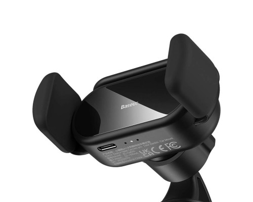 Автотримач для телефона Baseus Steel Cannon pro Solar Electric Car Mount Black (SUGP010001) Автотримач для телефона Baseus Steel Cannon pro Solar Electric Car Mount Black (SUGP010001)