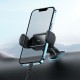 Автотримач для телефона Baseus Steel Cannon pro Solar Electric Car Mount Black (SUGP010001)