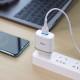 Мережевий зарядний пристрій HOCO C12Q Smart QC3.0 charger set(Type-C) 18W White (6931474716309)