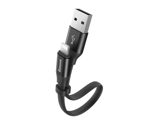 Кабель Baseus Nimble Portable Cable For Apple 23CM Black (CALMBJ-B01) Кабель Baseus Nimble Portable Cable For Apple 23CM Black (CALMBJ-B01)