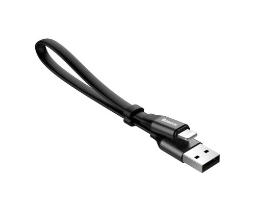 Кабель Baseus Nimble Portable Cable For Apple 23CM Black (CALMBJ-B01) Кабель Baseus Nimble Portable Cable For Apple 23CM Black (CALMBJ-B01)