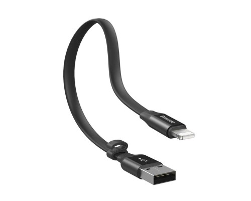 Кабель Baseus Nimble Portable Cable For Apple 23CM Black (CALMBJ-B01) Кабель Baseus Nimble Portable Cable For Apple 23CM Black (CALMBJ-B01)