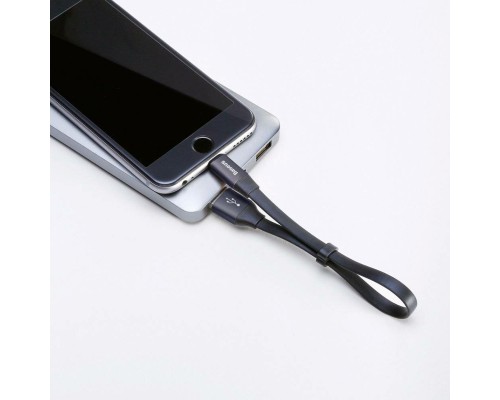 Кабель Baseus Nimble Portable Cable For Apple 23CM Black (CALMBJ-B01) Кабель Baseus Nimble Portable Cable For Apple 23CM Black (CALMBJ-B01)