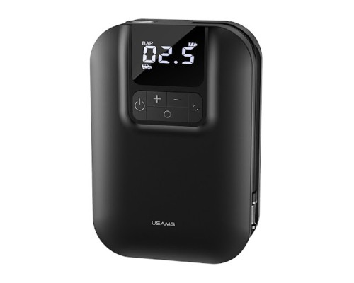 Автомобільний насос Usams US-ZB215 Mini Car Air Pump 5000mAh Black (CQBZB21501) Автомобільний насос Usams US-ZB215 Mini Car Air Pump 5000mAh Black (CQBZB21501)