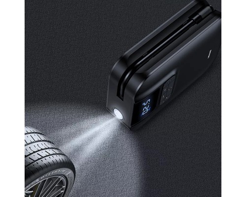 Автомобільний насос Usams US-ZB215 Mini Car Air Pump 5000mAh Black (CQBZB21501) Автомобільний насос Usams US-ZB215 Mini Car Air Pump 5000mAh Black (CQBZB21501)
