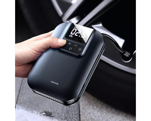 Автомобільний насос Usams US-ZB215 Mini Car Air Pump 5000mAh Black (CQBZB21501) Автомобільний насос Usams US-ZB215 Mini Car Air Pump 5000mAh Black (CQBZB21501)