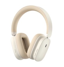 Бездротові навушники Baseus Bowie H1 Noise-Cancelling Wireless Headphones Rice White (NGTW230002)