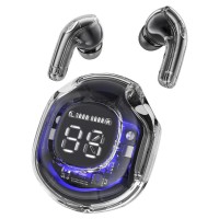 Бездротові навушники ACEFAST T8 Crystal color (2) bluetooth earbuds Bright Black (AFT8BB)