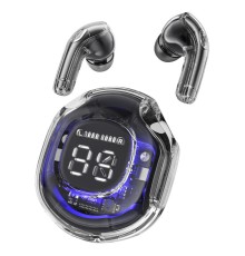 Бездротові навушники ACEFAST T8 Crystal color (2) bluetooth earbuds Bright Black (AFT8BB) 