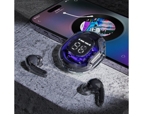 Бездротові навушники ACEFAST T8 Crystal color (2) bluetooth earbuds Bright Black (AFT8BB) Бездротові навушники ACEFAST T8 Crystal color (2) bluetooth earbuds Bright Black (AFT8BB)