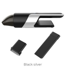 Автомобільний пилосос HOCO PH16 Azure portable vacuum car cleaner Black silver (6931474712646)