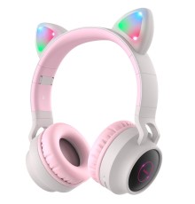 Бездротові навушники HOCO W27 Cat ear wireless headphones Gray (6931474718457)