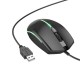 Миша BOROFONE BG10 Soaring game luminous wired mouse Black (BG10B)