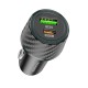 Автомобільний зарядний пристрій BOROFONE BZ21 Brilliant 48W dual port PD30W+QC3.0 car charger Black (BZ21B)