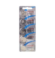 Батарейка MAXELL CR1632 5PK (5 X 1) CARD 5шт (M-18586600) (4902580776473)