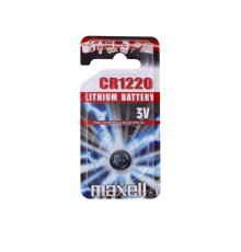 Батарейка MAXELL CR1220 1PC BLIST PK 1шт (M-11238200) (4902580102982)