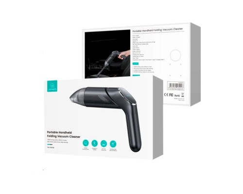 Автомобільний пилосос Usams US-ZB259 Portable Handheld Folding Vacuum Cleaner --YAJ Series Black (XCQZB25901) Автомобільний пилосос Usams US-ZB259 Portable Handheld Folding Vacuum Cleaner --YAJ Series Black (XCQZB25901)