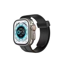 Ремінець для годинника Apple Watch Magnetic 42/44/45/49mm Black (Magnetic42-Black)