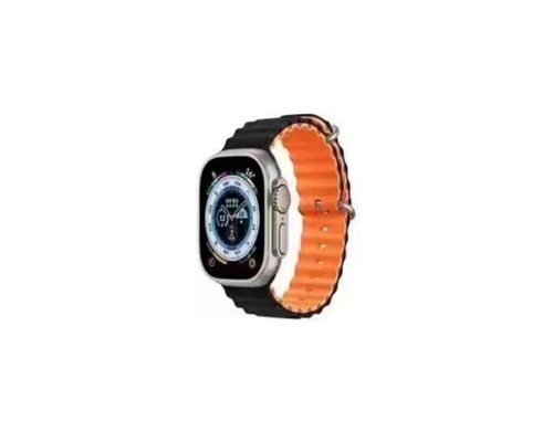 Ремінець для годинника Apple Watch Ocean two-tone 38/40/41mm 26.Black-Orange (Ocean38-26.Black-Orange) 