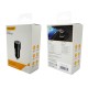 Автомобільний зарядний пристрій Essager City Dual Type-C + USB-A Car Charger 60W black (ECC2C1A-FF01) (ECC2C1A-FF01)