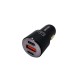 Автомобільний зарядний пристрій Essager City Dual Type-C + USB-A Car Charger 60W black (ECC2C1A-FF01) (ECC2C1A-FF01)