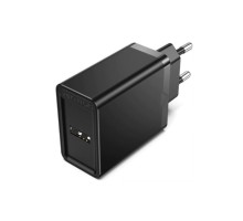Зарядний пристрій Vention 1-port USB Wall Charger(12W) EU-Plug Black (FAAB0-EU) (FAAB0-EU) 