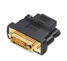 Адаптер  Vention DVI(24+1) Male to HDMI Female Adapter Black (ECDB0) (ECDB0) 