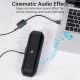 Адаптер  Vention 2-port USB External Sound Card 0.15M Black (CDYB0) (CDYB0) 