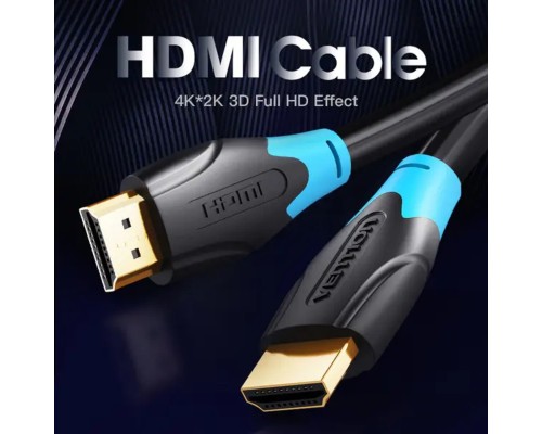 Кабель Vention HDMI-HDMI, 1 м, v2.0 (AACBF) (AACBF) Кабель Vention HDMI-HDMI, 1 м, v2.0 (AACBF) (AACBF)