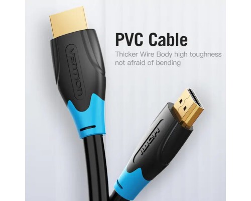 Кабель Vention HDMI-HDMI, 1 м, v2.0 (AACBF) (AACBF) Кабель Vention HDMI-HDMI, 1 м, v2.0 (AACBF) (AACBF)
