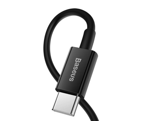 Кабель Baseus Superior Series Type-C to IP PD 20W 1m Black (CATLYS-A01) Кабель Baseus Superior Series Type-C to IP PD 20W 1m Black (CATLYS-A01)