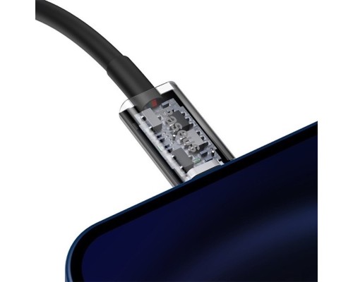 Кабель Baseus Superior Series Type-C to IP PD 20W 1m Black (CATLYS-A01) Кабель Baseus Superior Series Type-C to IP PD 20W 1m Black (CATLYS-A01)