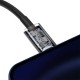 Кабель Baseus Superior Series Type-C to IP PD 20W 1m Black (CATLYS-A01)