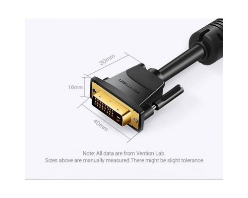 Кабель Vention DVI(24+1) Male to Male Cable 1.5M Black (EAABG) (EAABG) Кабель Vention DVI(24+1) Male to Male Cable 1.5M Black (EAABG) (EAABG)