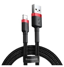 Кабель Baseus Cafule Cable USB For Lightning 1.5A 2m Red+Black (CALKLF-C19)