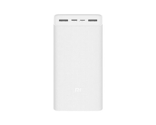 Зовнішній акумулятор Xiaomi Mi Power Bank 3 30000mAh 24W Fast Charge PB3018ZM White (VXN4307CN) Зовнішній акумулятор Xiaomi Mi Power Bank 3 30000mAh 24W Fast Charge PB3018ZM White (VXN4307CN)
