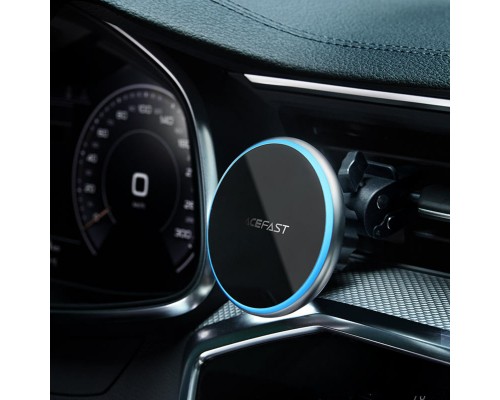 Тримач для мобiльного з БЗП ACEFAST D3 magnetic wireless charging car holder Silver (AFD3S) Тримач для мобiльного з БЗП ACEFAST D3 magnetic wireless charging car holder Silver (AFD3S)