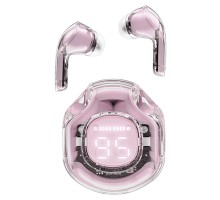 Бездротові навушники ACEFAST T8 Crystal color (2) bluetooth earbuds Lotus Pink (AFT8LP) 