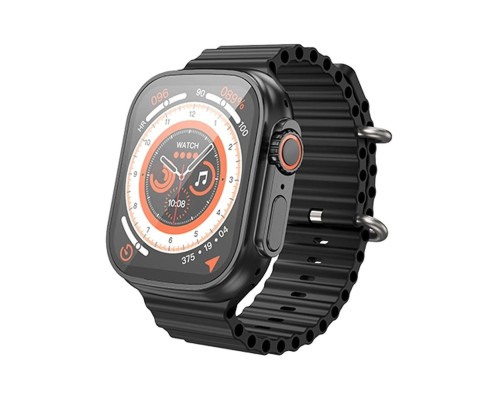 Смарт-годинник HOCO Y12 Ultra smart sports watch(call version) Black (6931474791986) Смарт-годинник HOCO Y12 Ultra smart sports watch(call version) Black (6931474791986)