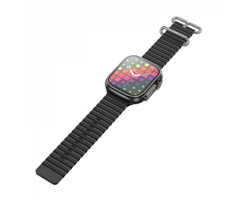 Смарт-годинник HOCO Y12 Ultra smart sports watch(call version) Black (6931474791986) Смарт-годинник HOCO Y12 Ultra smart sports watch(call version) Black (6931474791986)