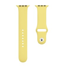 Ремінець для годинника Apple Watch Silicone Classic 38/40/41mm 4.Yellow (Classic38-4.Yellow)