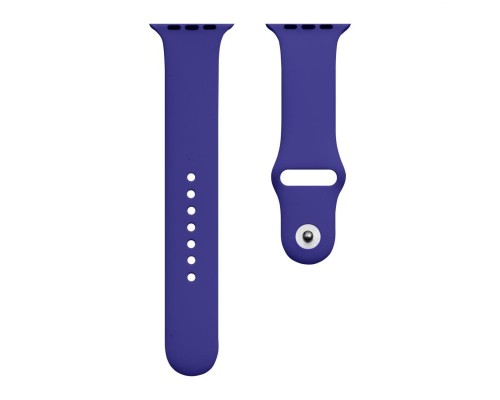 Ремінець для годинника Apple Watch Silicone Classic 38/40/41mm 45.Purple (Classic38-45.Purple) 
