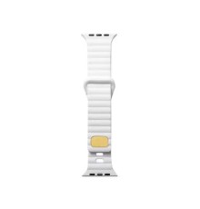 Ремінець для годинника Apple Watch Lightning Buckle 42/44/45/49mm White (LighBu42-White)