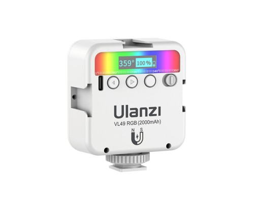 Відеосвітло Ulanzi Vijim RGB Light White (UV-2586 VL49 RGB) 